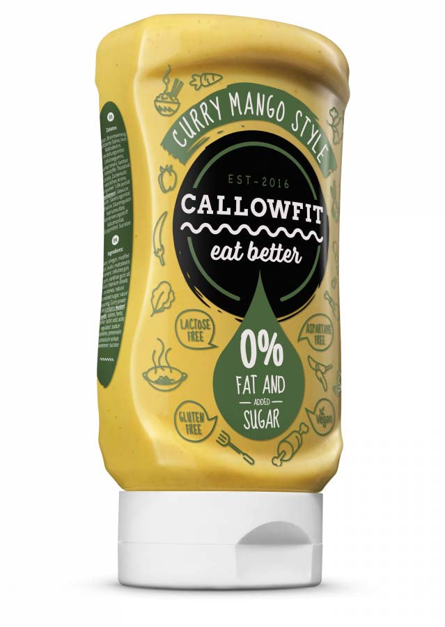 Callowfit Curry-Mango Style Sauce 300ml