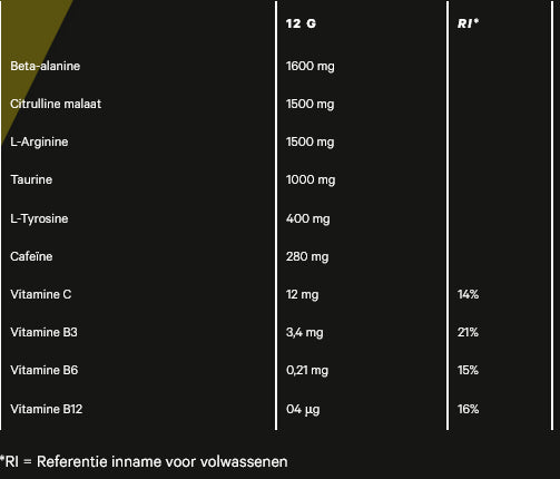 Empose Nutrition Pre-Workout Accelerate 360g