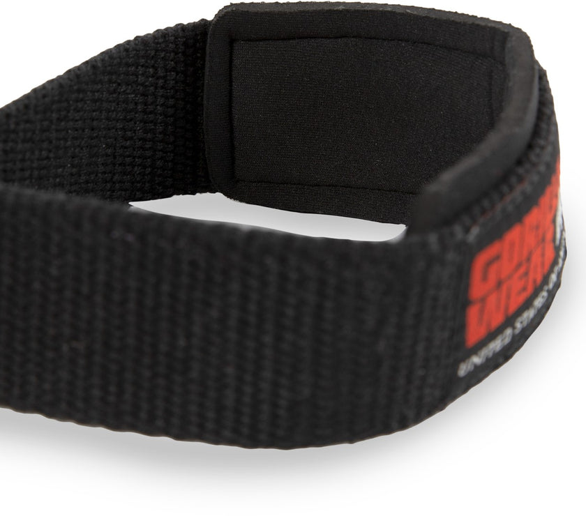 Gorilla Wear Figure 8 Lifting Straps - Schwarz