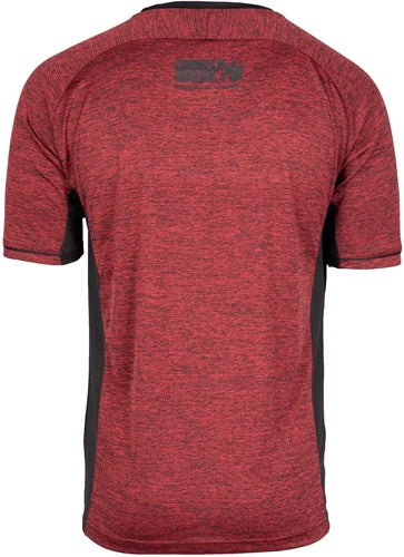 Gorilla Wear Fremont T-Shirt - Rot/Schwarz