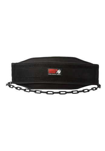 Gorilla Wear Nylon Dip Belt - Schwarz