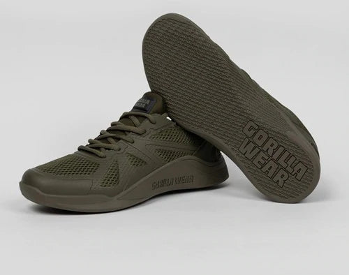 Gorilla Wear Gym Hybrid Schuhe - Armee Grün