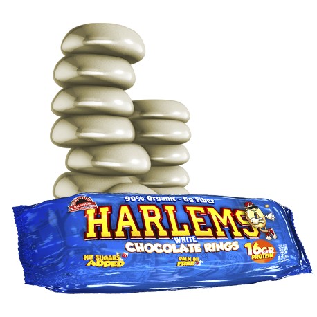 Max Protein Harlems White Chocolate Rings 110g