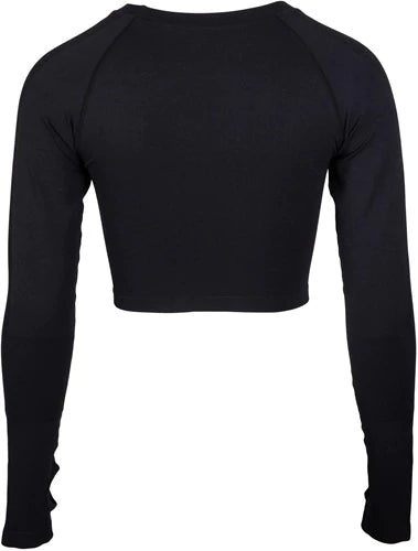 Gorilla Wear Hilton Seamless Long Sleeve - Schwarz