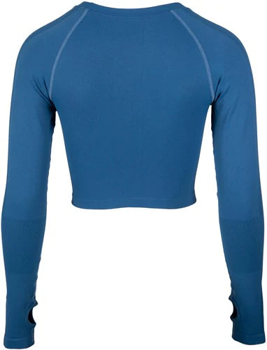 Gorilla Wear Hilton Seamless Long Sleeve - Blau