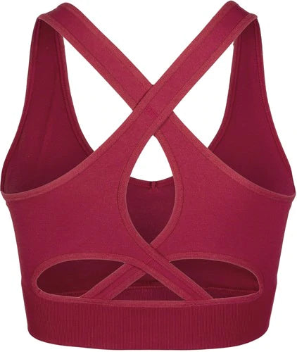 Hilton Seamless Sports Bra - Fuchsia