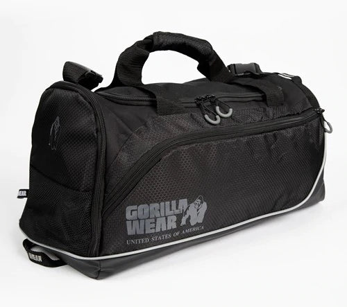 Gorilla Wear Jerome Gym Bag 2.0 - Schwarz/Grau