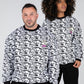 Gorilla Wear Legacy Oversized Sweatshirt - Weiss/Schwarz