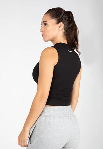 Gorilla Wear Livonia Crop Top - Schwarz