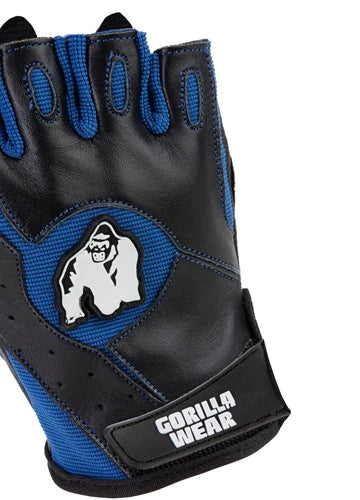 Gorilla Wear Mitchell Training Gloves - Schwarz/Blau