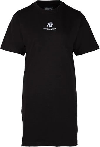 Gorilla Wear Neenah T-Shirt Dress - Schwarz
