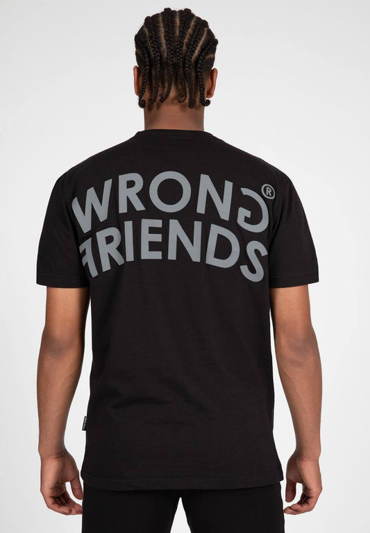 Wrong Friends Orlando T-Shirt - Schwarz
