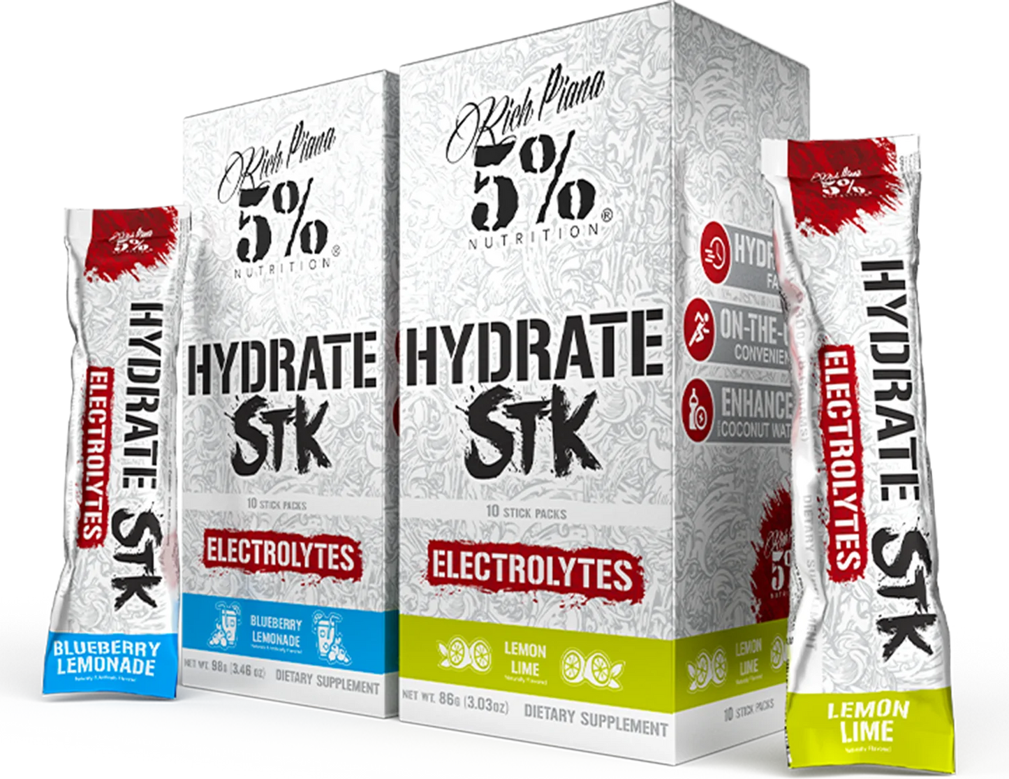 5% Nutrition Hydrate STK - 10 Sticks