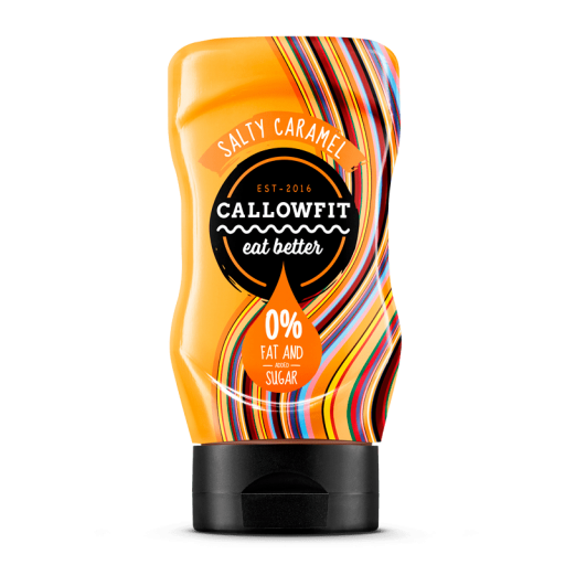 Callowfit Salty Caramel Sauce 300ml