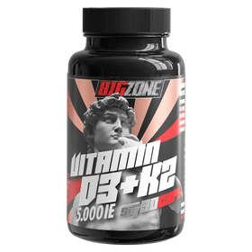Big Zone Vitamin D3 + K2 - 90 Kapseln