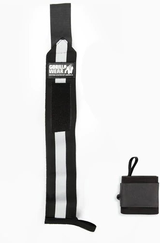 Gorilla Wear Wrist Wraps Ultra - Schwarz/Weiss