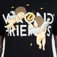 Wrong Friends Angels T-Shirt - Schwarz