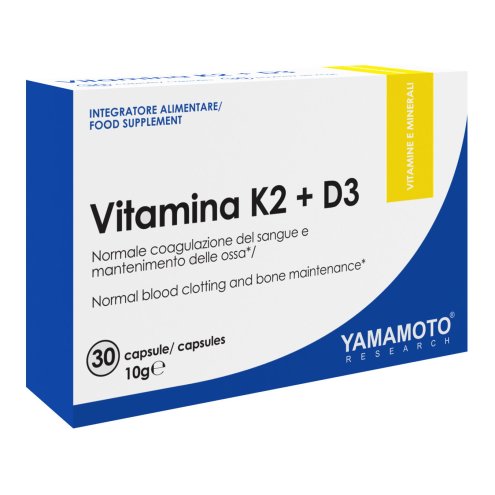 Yamamoto Research Vitamina K2+D3 - 30 Kapseln